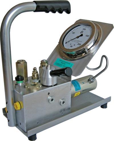 Portable Intensifier System M-HC7 (up to 2,000 bar)