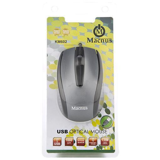 Macnus m 602 gray 3d optical mouse