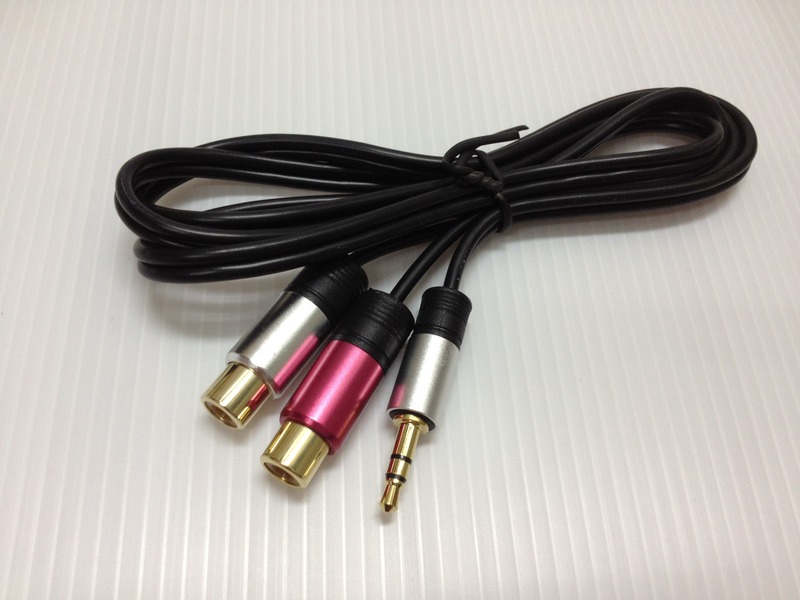 3 5 mm to rca female cable