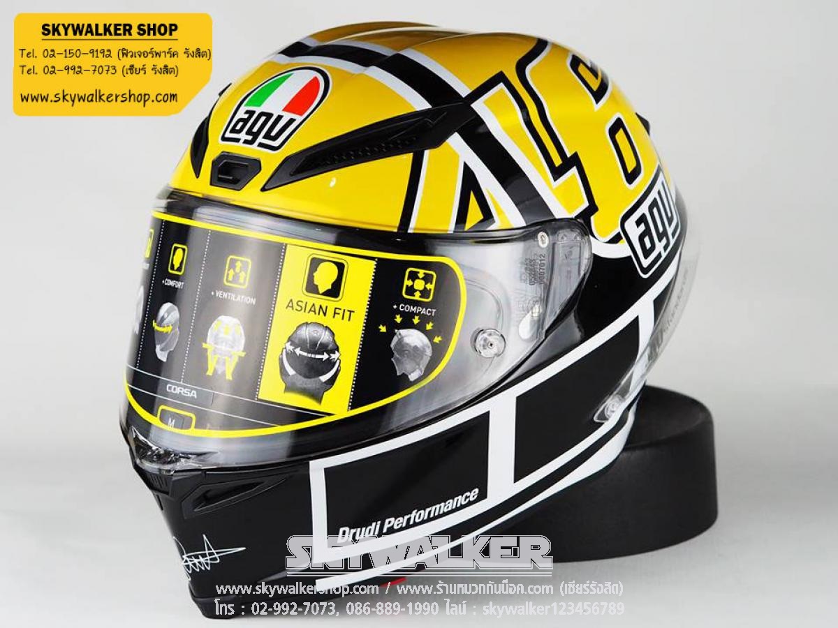 Agv corsa r rossi よしな goodwood アジアン フィットML